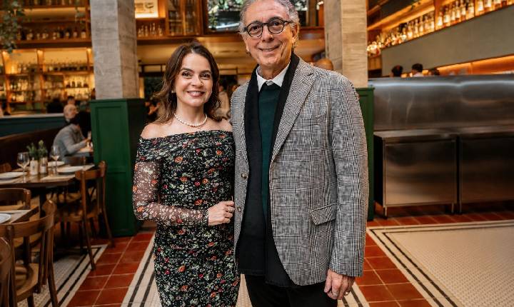 Afrânio e Daniela Barreira inauguram Boteco Caju Limão em SP