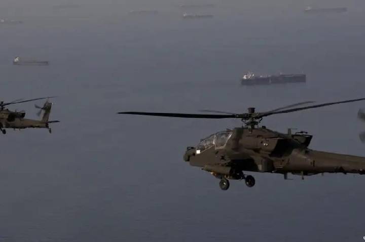 Americanos são resgatados após helicóptero cair em Ormuz