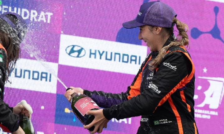 Anna Luiza supera abandono e vai ao pódio em Interlagos