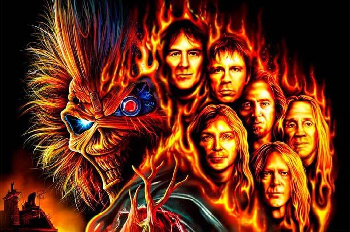 Aos fãs de heavy metal: Tributo ao Iron Maiden agita o Cine Roxy com show especial e sessão do documentário “Burning Ambition”