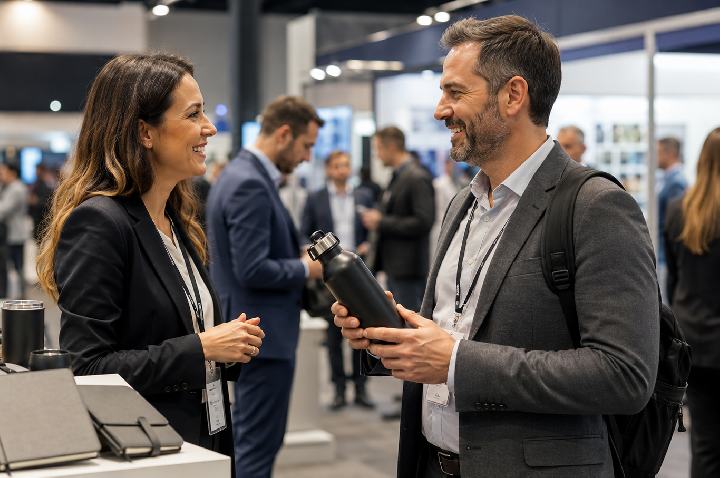 Brindes corporativos ampliam networking em eventos