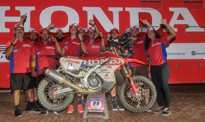 Bruno Crivilin, da Honda Racing, conquista título inédito do Rally RN 1500