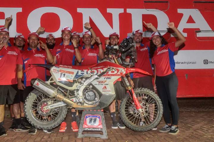 Bruno Crivilin, da Honda Racing, conquista título inédito do Rally RN 1500
