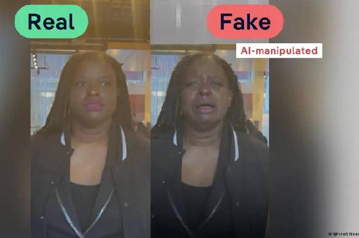 Casa Branca divulga foto manipulada de manifestante presa