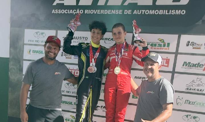 César Braga garante dobradinha da Brandão Motorsport no Goiano de Kart
