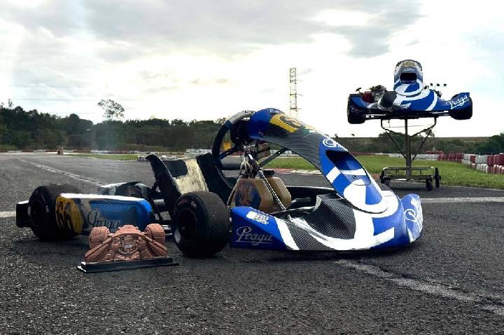 Chassis Praga conquistaram três títulos e foram os maiores vencedores do 9º Campeonato Brasileiro de Kart Rotax