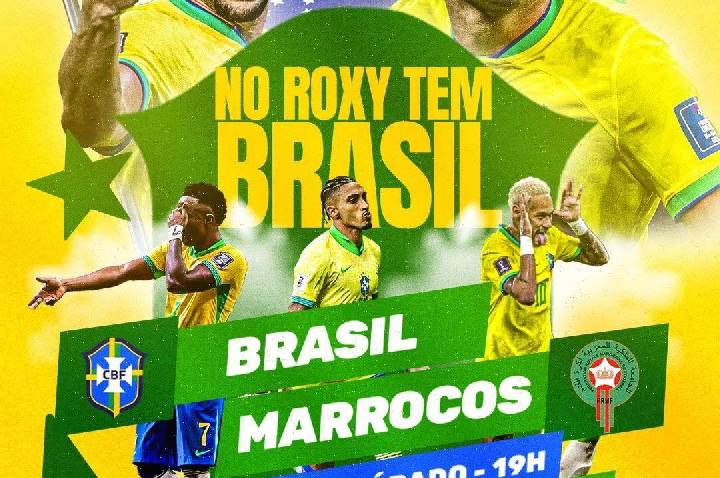 Cine Roxy exibe em Santos e São Vicente a estreia do Brasil na Copa do Mundo de 2026