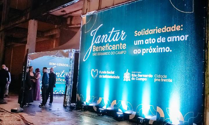 Com Jantar Beneficente, Fundo Social de São Bernardo fortalece programas e celebra 35 anos de contribuições à cidade