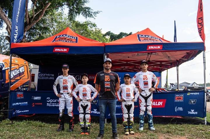 Com Roosevelt Assunção, Team Rinaldi garante vitória na MX4 em Ponta Grossa, na 2ª etapa do Brasileiro de Motocross