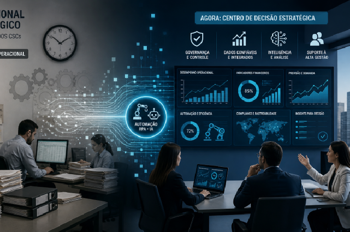 CSCs evoluem e lideram dados e governança nas companhias