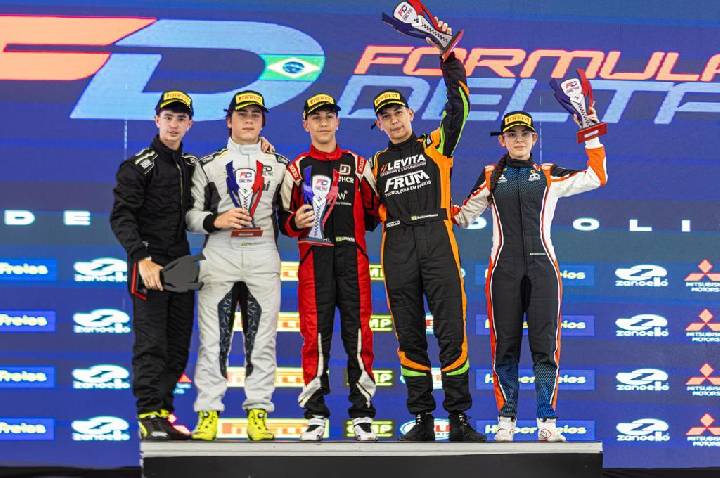 Dante Monteiro estreia com pódio na temporada 2026