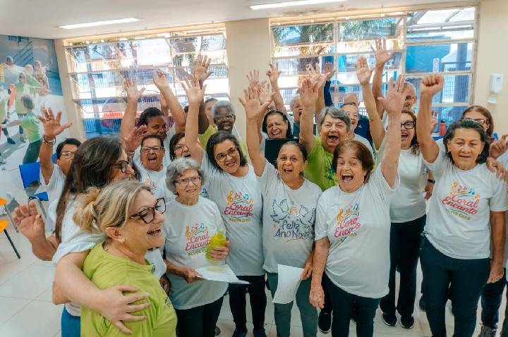 De Bem com a Vida: coral da UBS Alves Dias, em São Bernardo, promove interação e qualidade de vida 