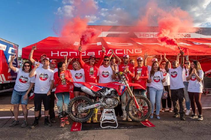 Em Patrocínio (MG), Honda Racing conquista cinco títulos brasileiros de Enduro