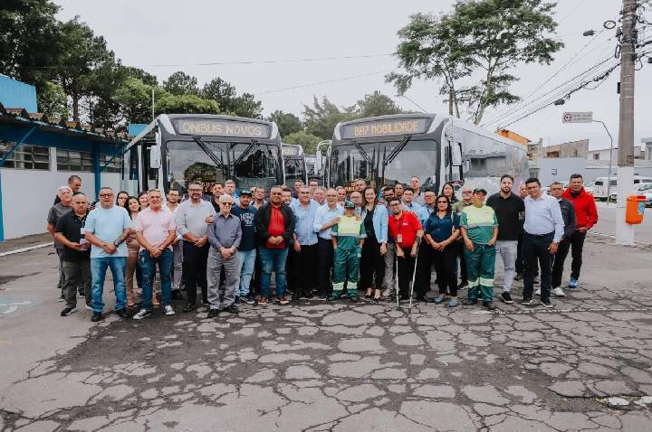 Em plano de modernização do transporte público, São Bernardo alcança 115 novos ônibus na frota