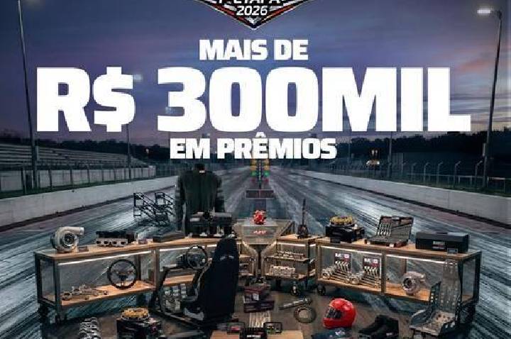 Em sua estreia, Copa FT BR Sport de Arrancada vai entregar mais de R$ 300 mil em produtos e acessórios