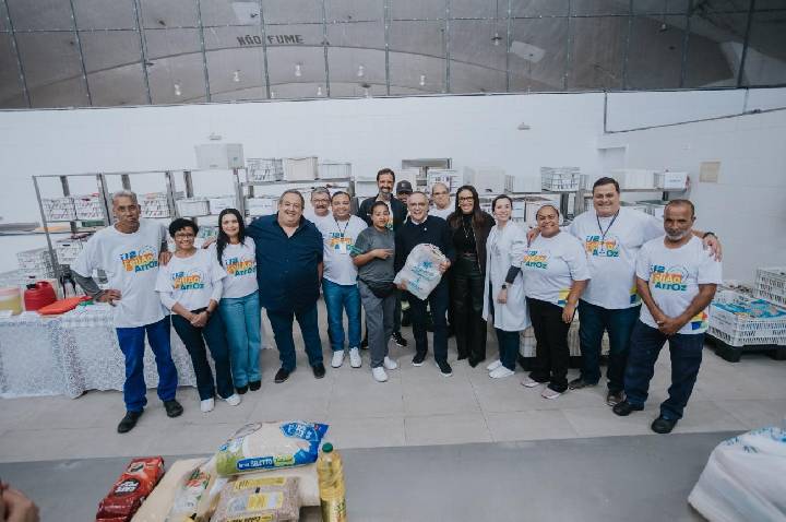 Em um ano de atividades em São Bernardo, Programa 1, 2 Feijão com Arroz distribui 270 toneladas de alimentos
