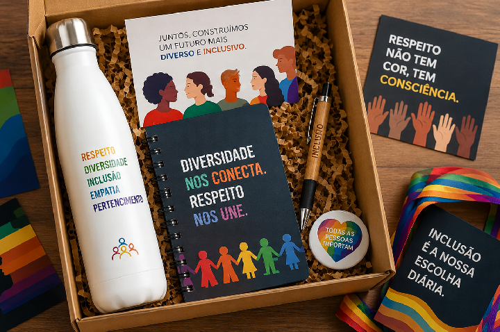 Empresas usam brindes em ações de diversidade