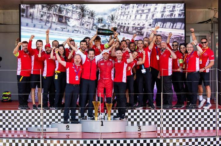 Equipe Nissan de Fórmula E garante vitória impressionante em Mônaco