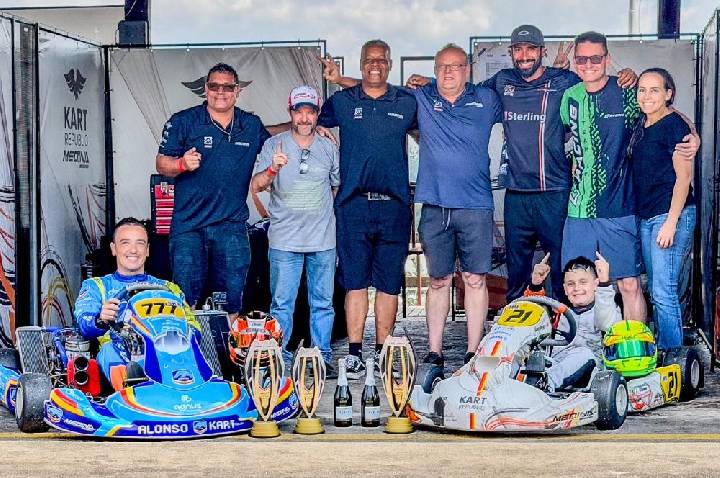 Equipe oficial da Kart Republic no Brasil, Medina Motorsports teve 100% de aproveitamento na 3ª etapa da Copa São Paulo KGV de Kart