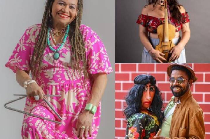 Escola municipal do Grajaú recebe o Forró Didático, ação do Gira Perifa sobre cultura musical nordestina
