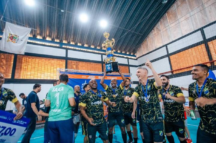 Estreante, Vintage é campeão da Copa São Bernardo de Futsal