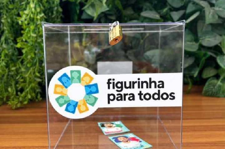 Figurinha Para Todos: projeto arrecada itens colecionáveis da Copa do Mundo 2026 no São Bernardo Plaza Shopping