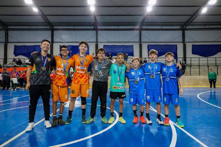 Handebol masculino mirim de São Bernardo é bicampeão do Brasileiro Interclubes