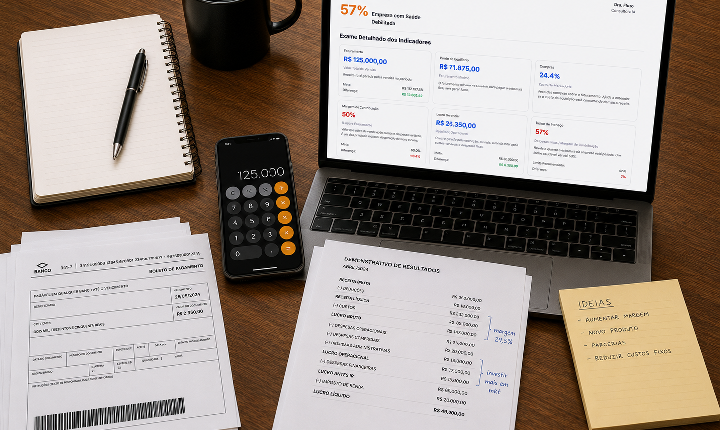 IA diagnostica finanças de pequenas empresas em 10 minutos