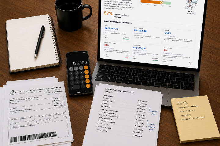 IA diagnostica finanças de pequenas empresas em 10 minutos