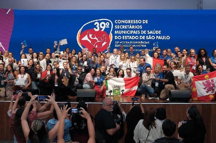 Iniciativas de Santo André, Mauá, São Bernardo e São Caetano são reconhecidas no Congresso do COSEMS/SP