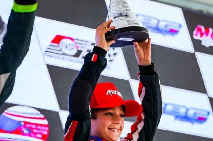 Joaquim Emerick é campeão antecipado da Cadete Rookie e Miguel enfrenta virose no Ligh