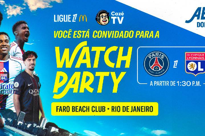 Ligue 1 McDonald’s chega ao Rio de Janeiro com PSG x OL