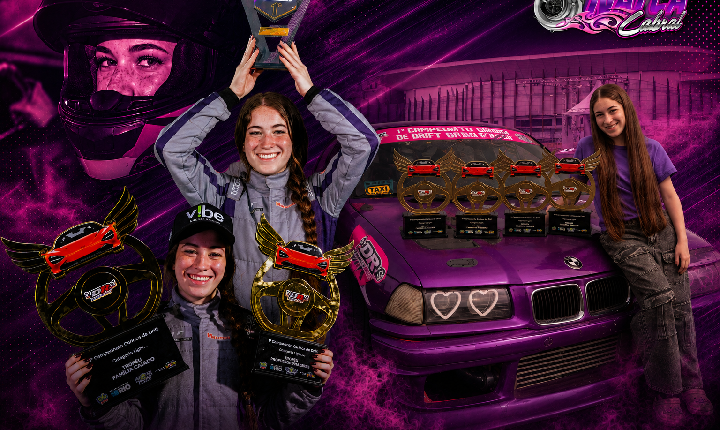 Piloto amplia presença feminina no Drift