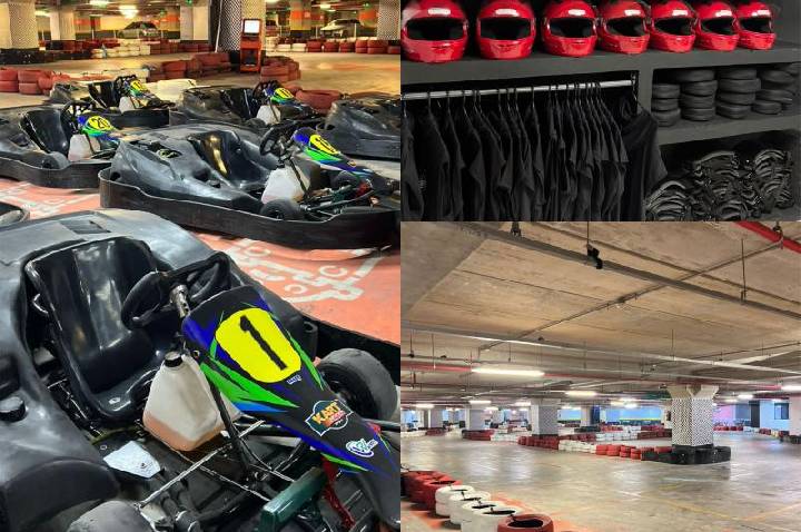 Pista de kart transforma Shopping Parque da Cidade em novo ponto de encontro para fãs de velocidade