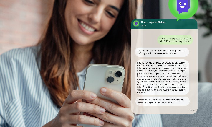Plataforma lança IA para ensino bíblico infantil no WhatsApp
