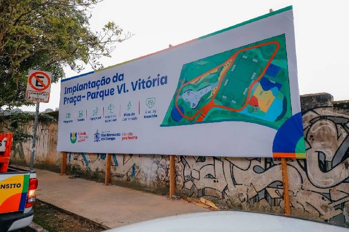 Prefeitura de São Bernardo anuncia Praça-Parque na Vila Vitória com pista de skate street