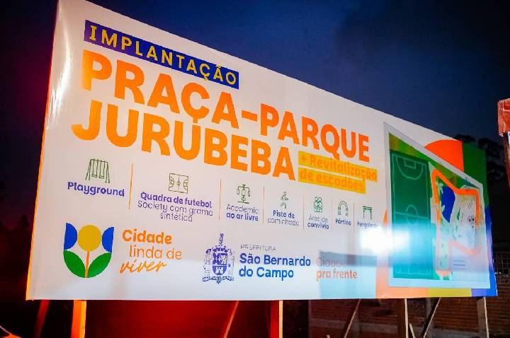 Prefeitura de São Bernardo anuncia Praça-Parque, regularização fundiária e obras de infraestrutura na Vila Jurubeba