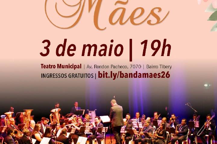 Prefeitura promove concerto gratuito em homenagem ao Dia das Mães neste sábado (3)