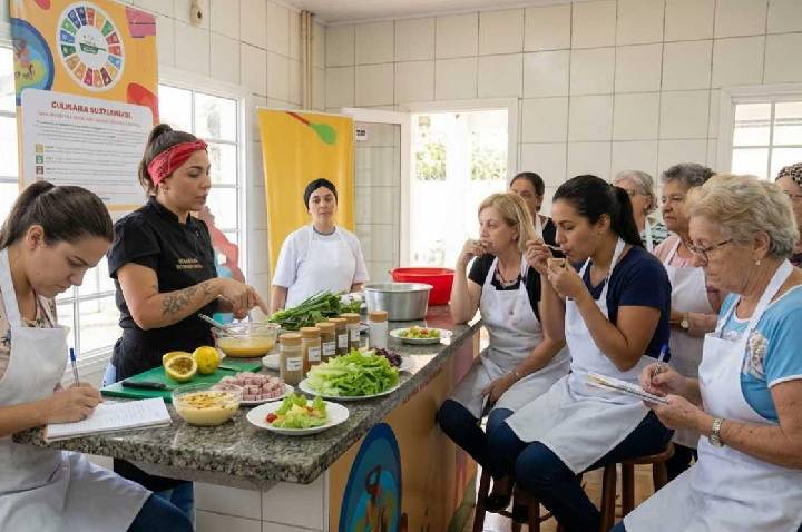 Projeto oferece mais de 1.200 vagas em oficinas gratuitas de culinária sustentável em Guarulhos