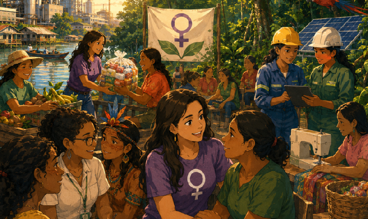 Projetos femininos ampliam apoio na Amazônia