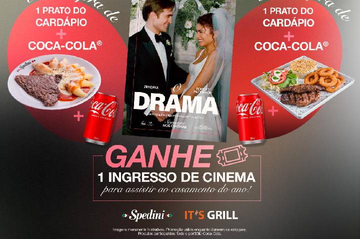Restaurantes lançam ação que dá ingresso de cinema na compra de refeição