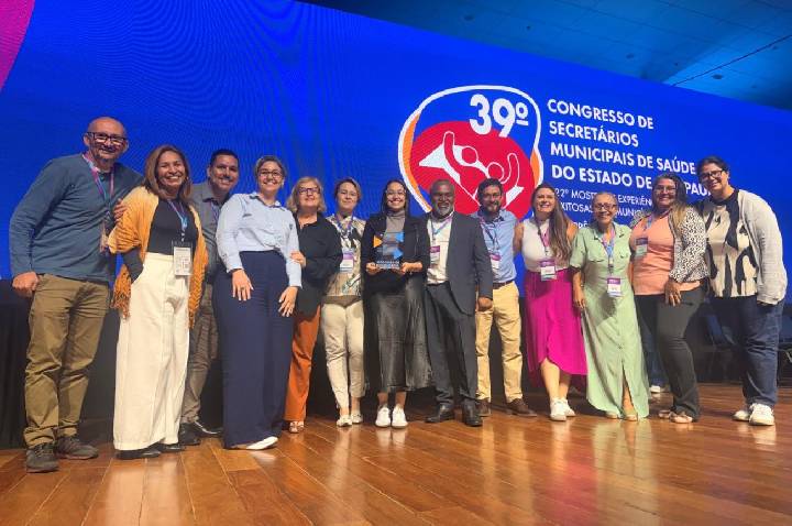 São Bernardo tem trabalho premiado em Congresso Estadual de Saúde