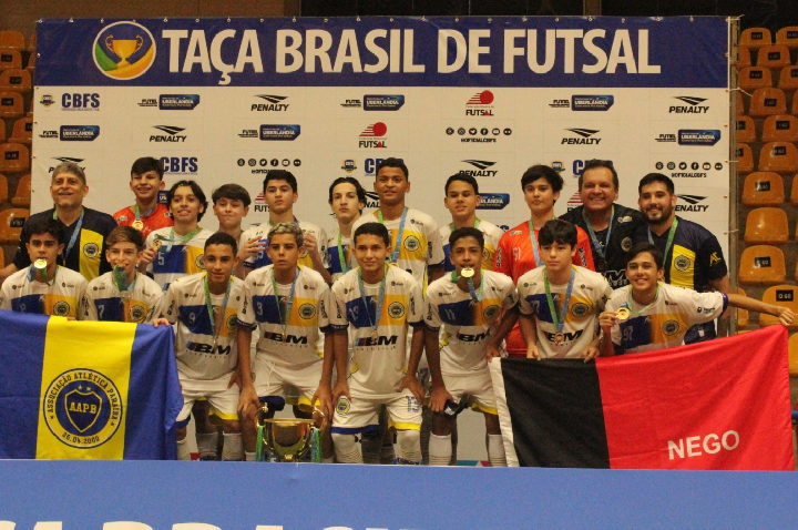 Taça Brasil de Futsal Sub-15 realizada na Arena Sabiazinho chega ao fim
