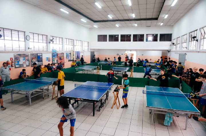 Tênis de Mesa abre a 58ª edição dos Jogos Escolares de São Bernardo