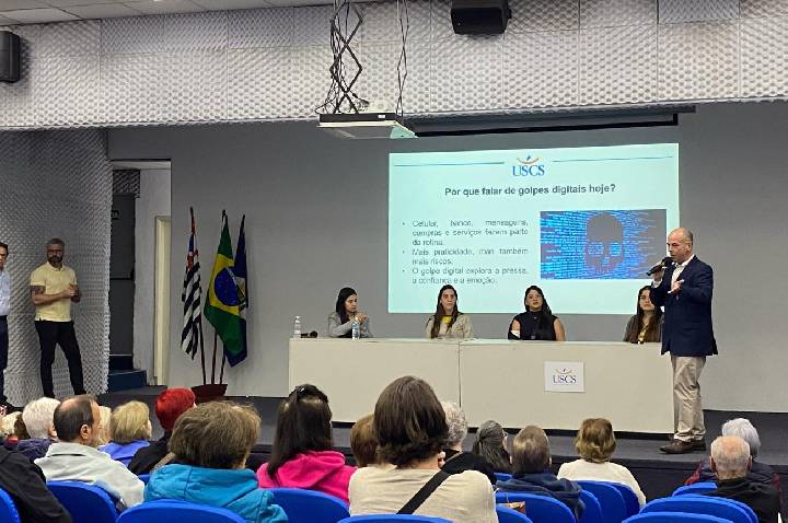 USCS promove oficina Segurança Digital na Maturidade para alunos da Unisênior