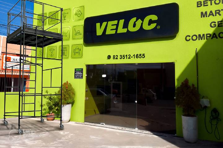 Veloc Locações leva segurança na locação de andaimes