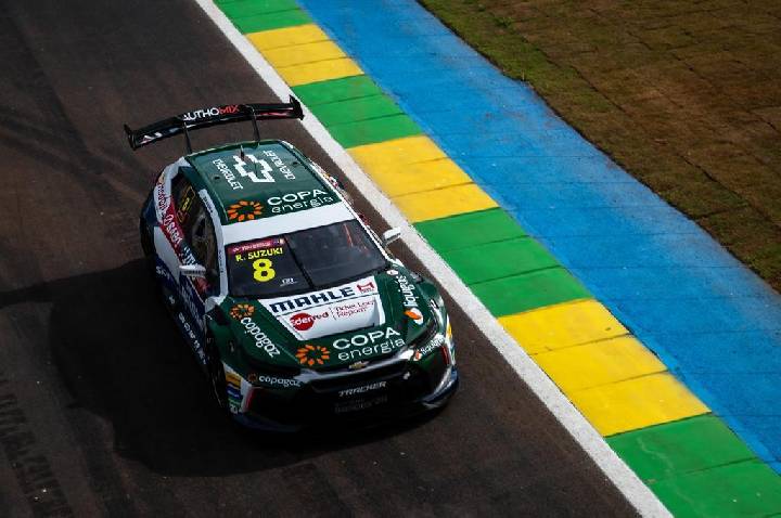 Vice-líder da temporada, Rafael Suzuki escala nove posições na corrida sprint de Goiânia