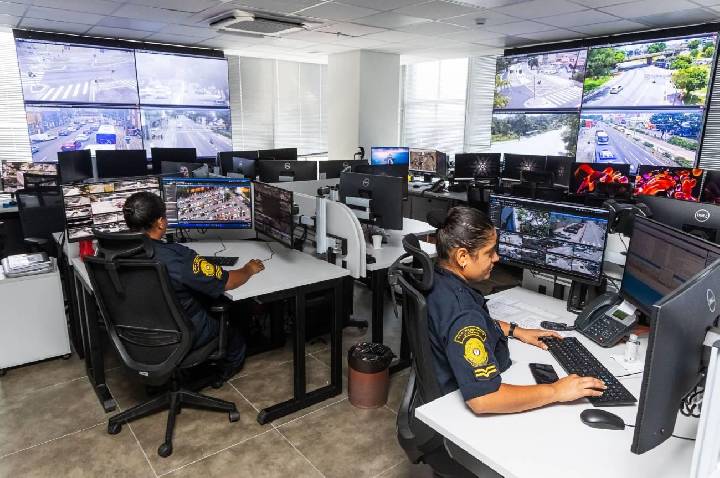 Videomonitoramento auxilia GCM de São Bernardo a prender dupla por tentativa de furto na UBS Vila São Pedro