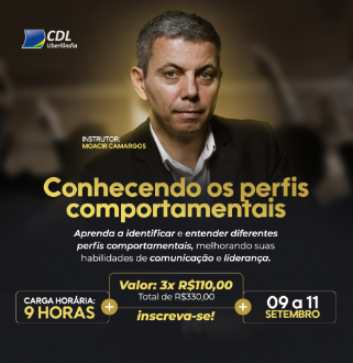 Fundação CDL abre inscrições para cursos sobre perfis comportamentais e inteligência emocional 