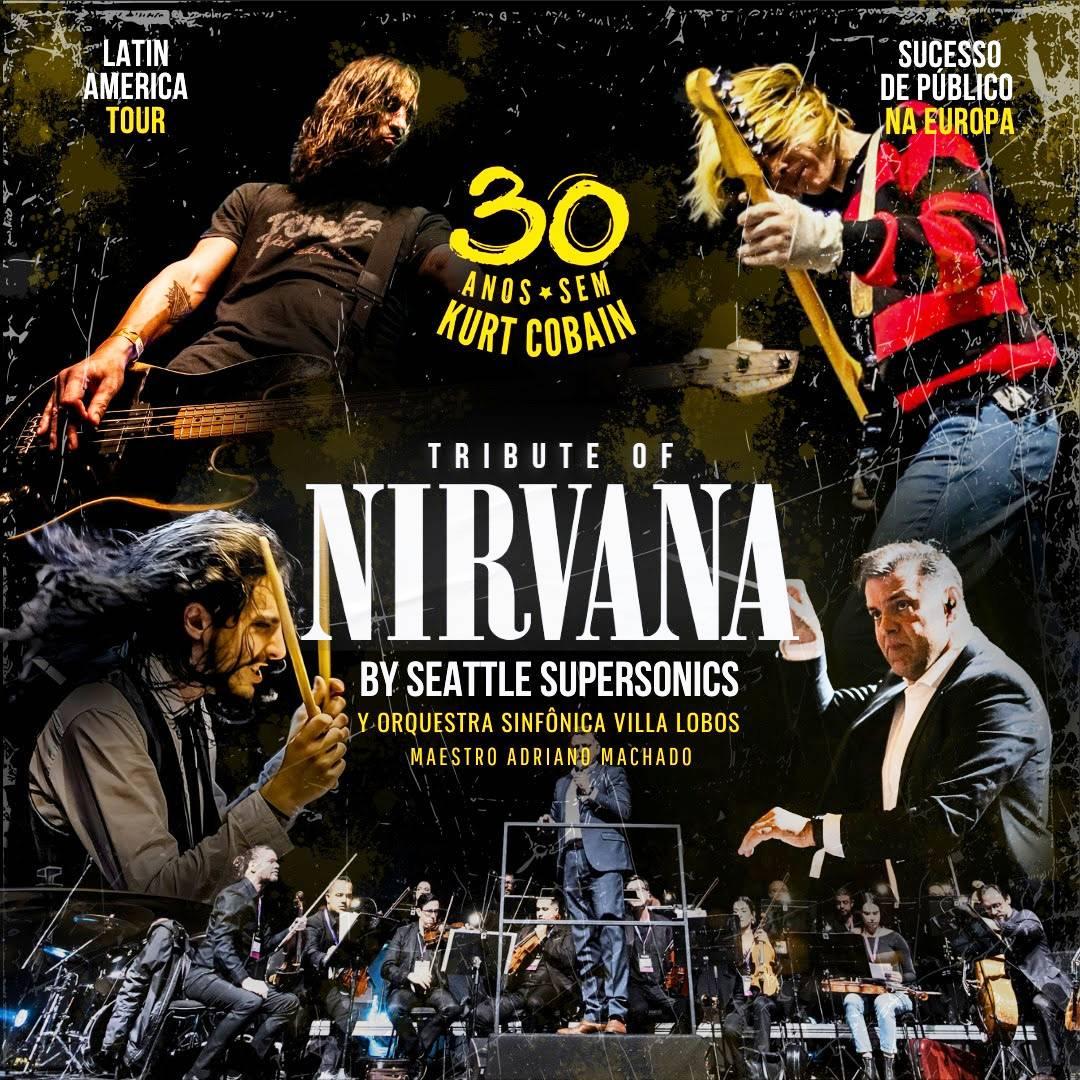 Maior tributo ao Nirvana do mundo retorna ao Brasil para tour histórica com Orquestra Sinfônica